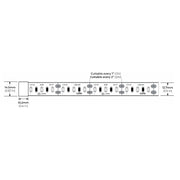 Core LSEW-300 1-ft Eco Series Outdoor Flexible LED Strip, 3W/ft., 24V