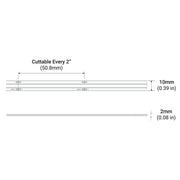 Core Lighting LSM-32CB Indoor COB Linear LED Strip Tape Light 3.2W/FT