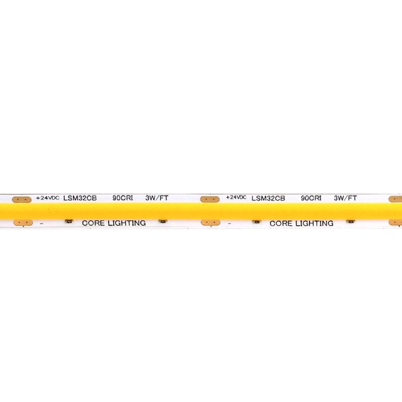 Core Lighting LSM-32CB Indoor COB Linear LED Strip Tape Light 3.2W/FT