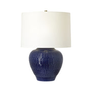 Visual Comfort LT1221 Marcel 1-lt 26" Medium Table Lamp - Crystal Cobalt