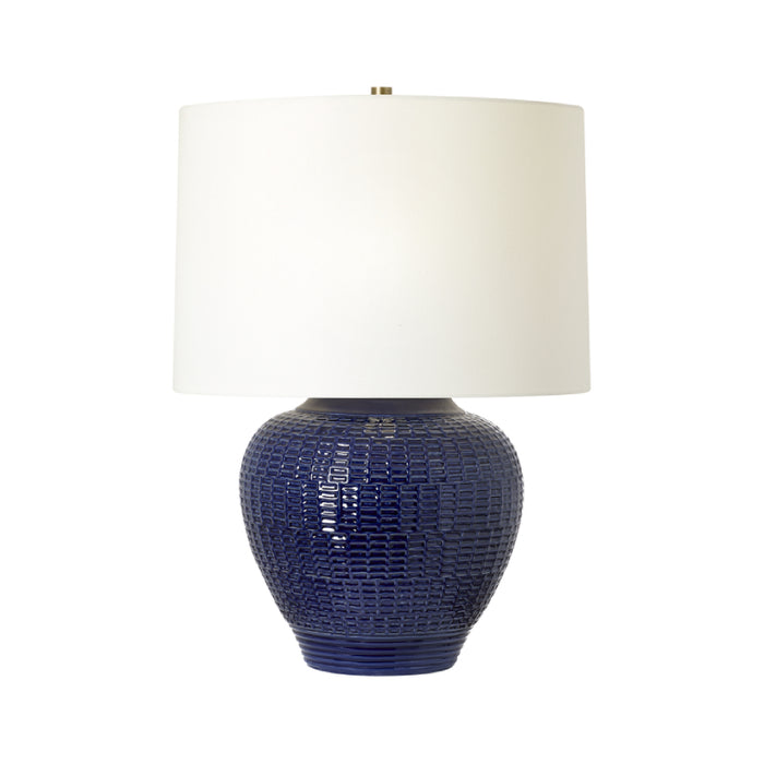 Visual Comfort LT1221 Marcel 1-lt 26" Medium Table Lamp - Crystal Cobalt