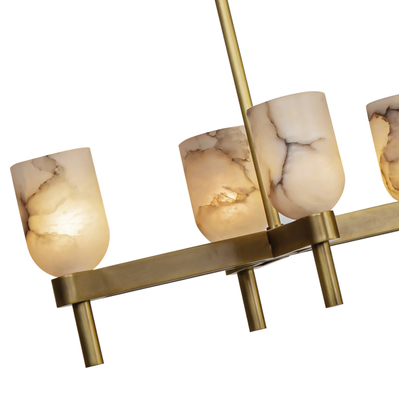 Alora LP338052 Lucian 10-lt 52" Linear Pendant