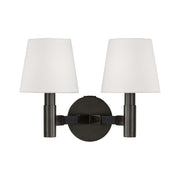 Visual Comfort LW1152 Grayson 2-lt 13" Wall Sconce - Aged Iron