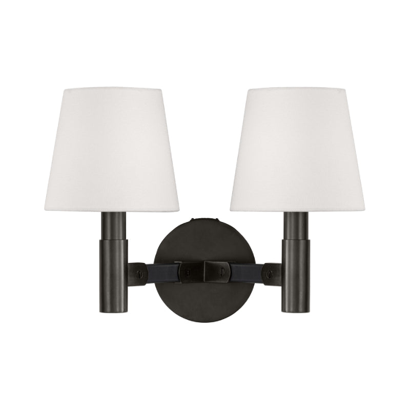 Visual Comfort LW1152 Grayson 2-lt 13" Wall Sconce - Aged Iron