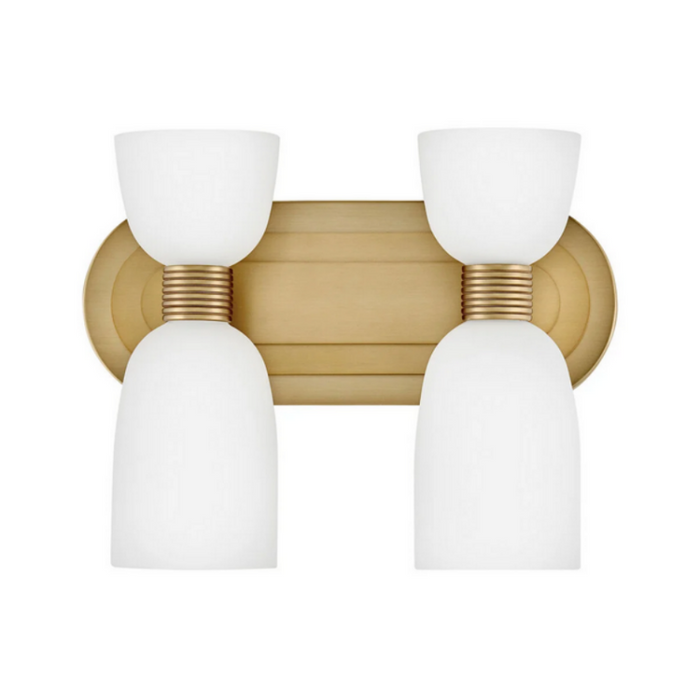 Hinkley 52962 Tallulah 2-lt 12" LED Vanity - Lacquered Brass
