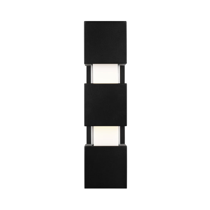 Visual Comfort 700OWSQGE17 Leagan 1-lt 18" Tall LED Outdoor Wall Sconce