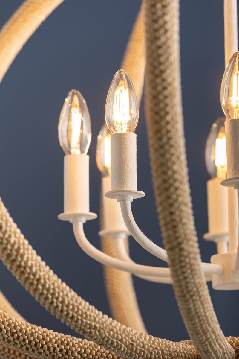 Hudson Valley 1208 Lewiston 8-lt 34" Chandelier