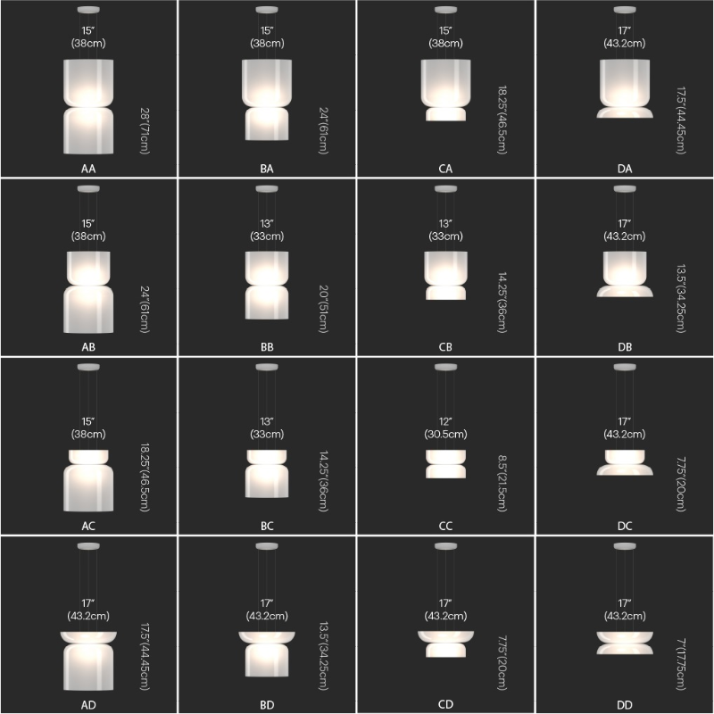 Pablo Designs Totem Up / Down LED Pendant