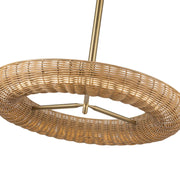 Alora Mood CH602024-UNV Maris 1-lt 24" LED Chandelier - Brushed Gold