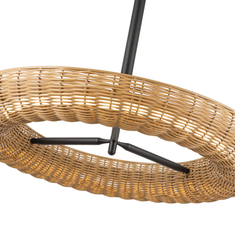 Alora Mood CH602024-UNV Maris 1-lt 24" LED Chandelier - Matte Black