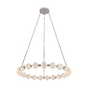 Alora CH321041-UNV-010 Marni 41" LED Chandelier - Polished Nickel