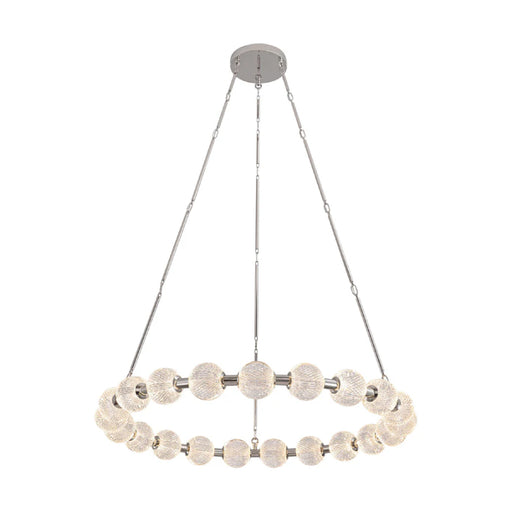 Alora CH321041-UNV-010 Marni 41" LED Chandelier - Polished Nickel