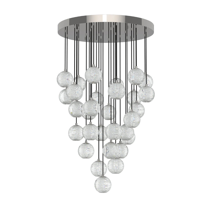 Alora MP321230 Marni 26" LED Pendant - Polished Nickel