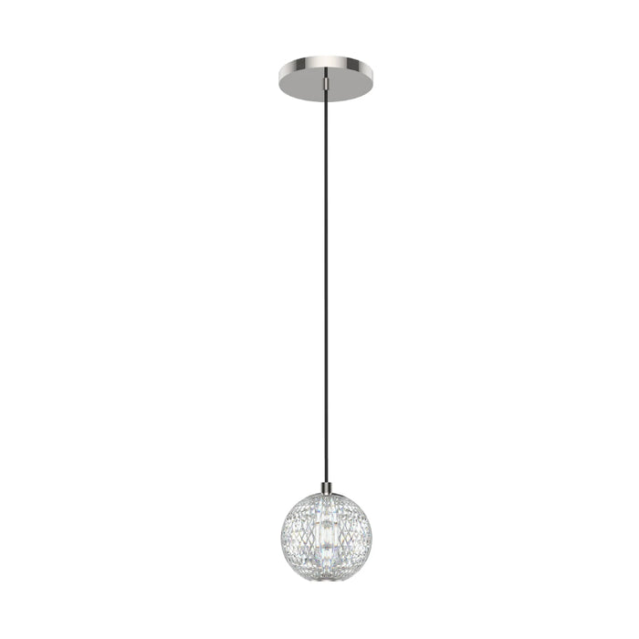 Alora PD321201 Marni 4" LED Pendant - Polished Nickel
