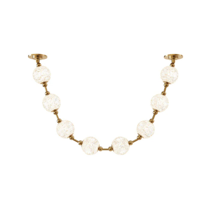 Alora PD321708-RT Marni 58" LED Pendant, Remote Drive - Natural Brass