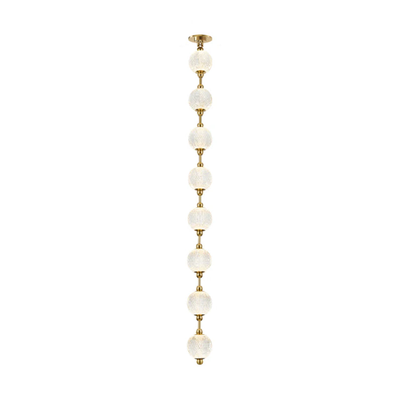 Alora PD321708-RT Marni 58" LED Pendant, Remote Drive - Natural Brass