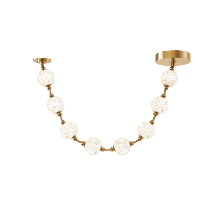 Alora PD321708 Marni 58" LED Pendant - Natural Brass