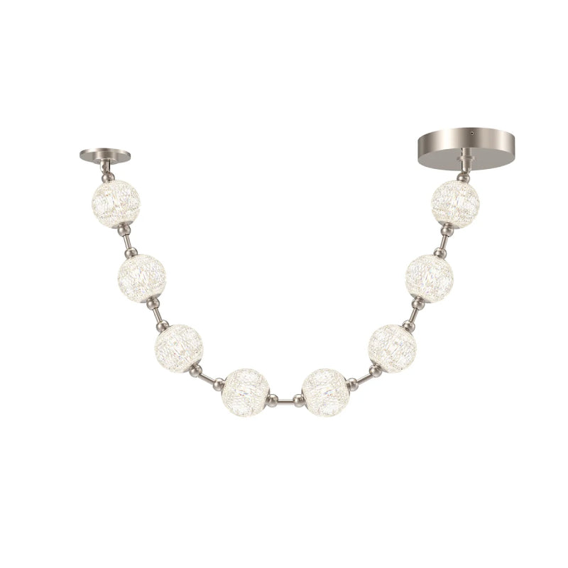 Alora PD321708 Marni 58" LED Pendant - Polished Nickel