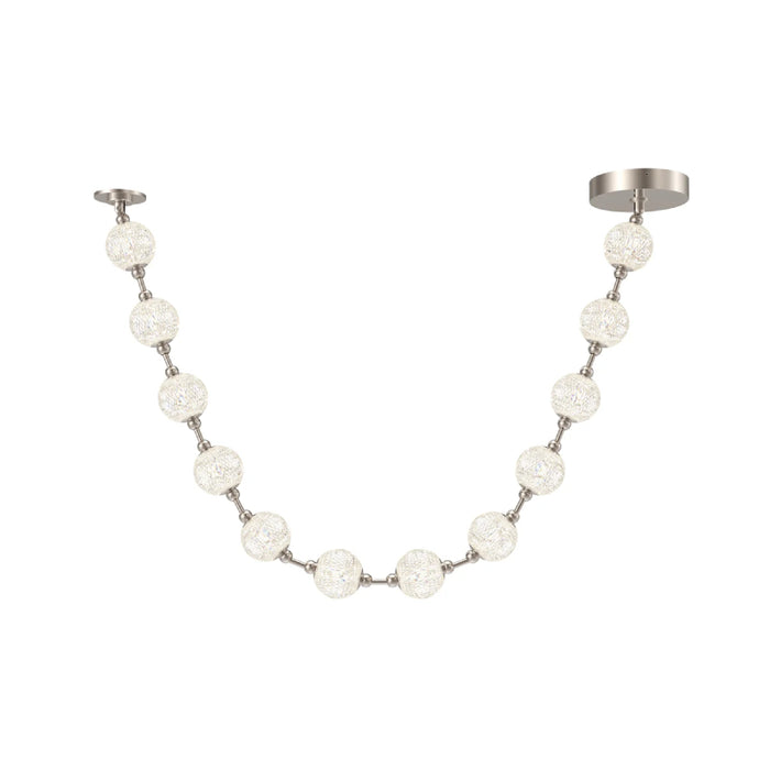 Alora PD321712 Marni 87" LED Pendant - Polished Nickel