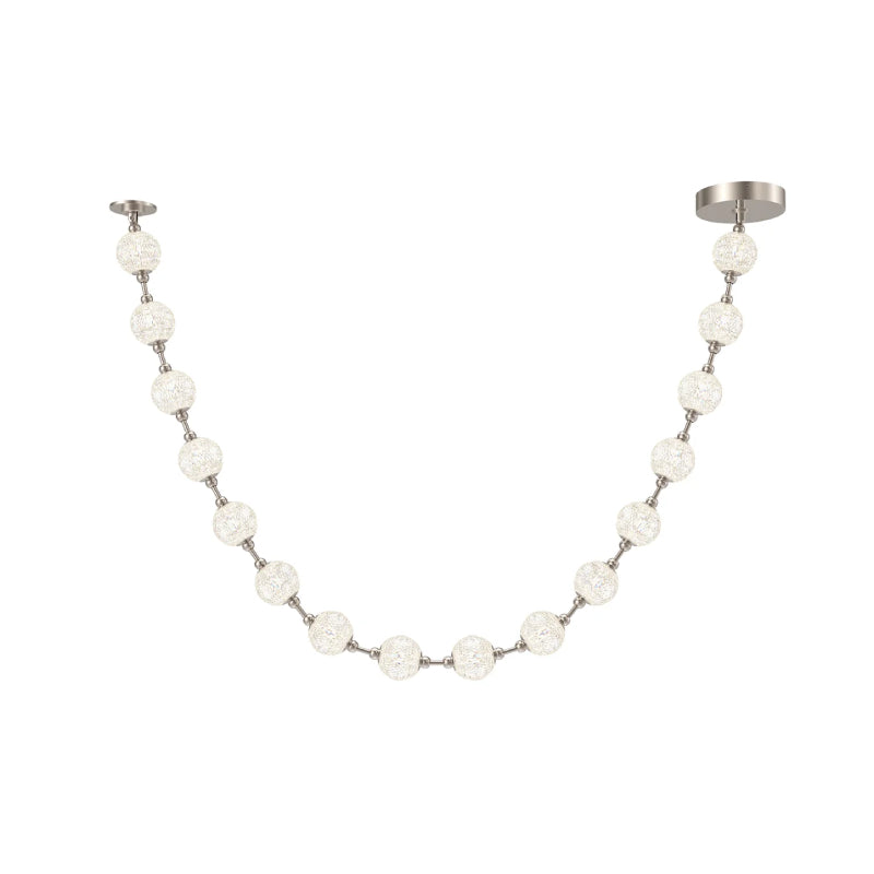 Alora PD321716 Marni 115" LED Pendant - Polished Nickel