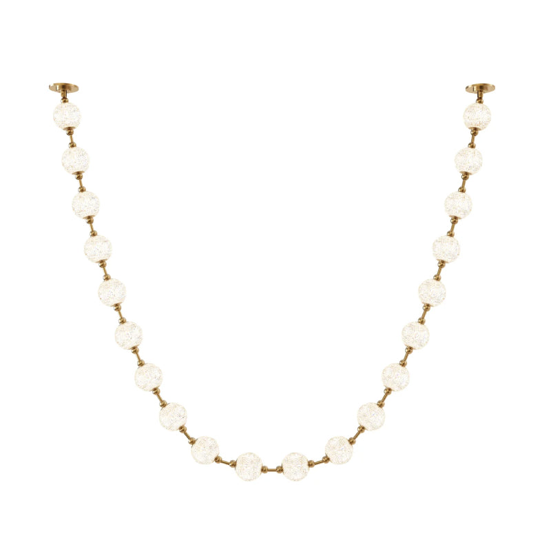 Alora PD321720-RT Marni 143" LED Pendant, Remote Driver - Natural Brass