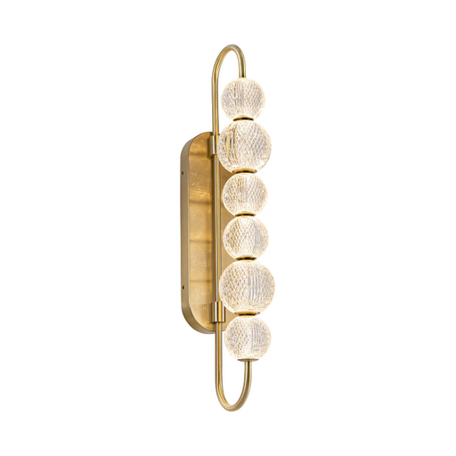 Alora WV321628 Marni 1-lt 29" Tall LED Vanity Light - Natural Brass