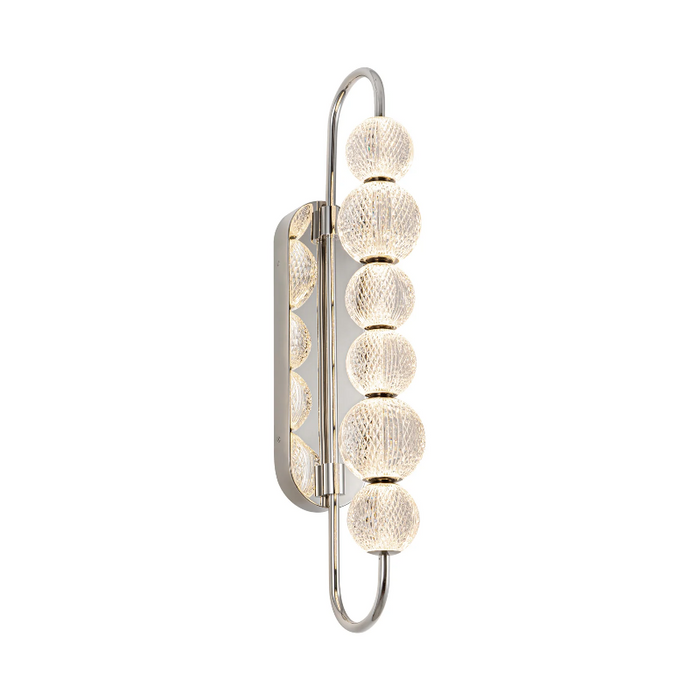 Alora WV321628 Marni 1-lt 29" Tall LED Vanity Light - Polished Nickel
