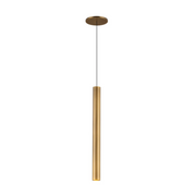 Kuzco PD90420 Mason 1-lt 2" LED Pendant - Vintage Brass