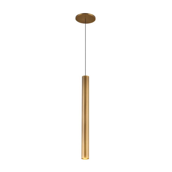 Kuzco PD90420 Mason 1-lt 2" LED Pendant - Vintage Brass