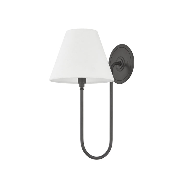 Hudson Valley MDS2300 Hawthorne 1-lt 15" Tall Wall Sconce - Distressed Bronze
