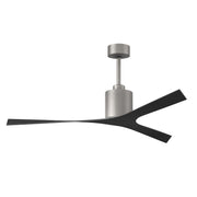Matthews Fan Molly 56" Ceiling Fan - Brushed Nickel/Matte Black