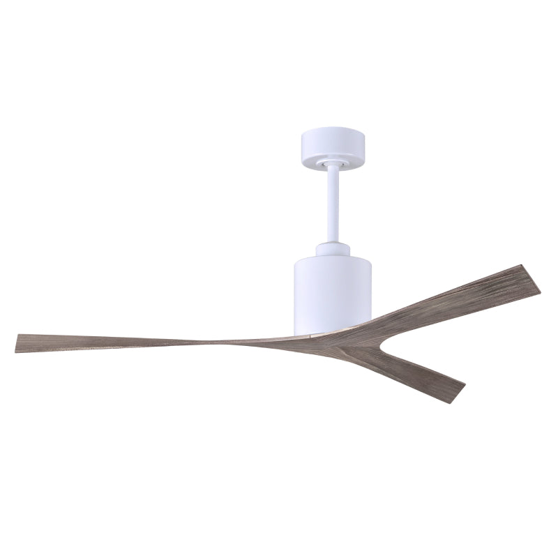Matthews Fan Molly 56" Ceiling Fan - Gloss White/Old Oak