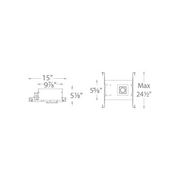 WAC MT-3LD111NA Mini LED Multiple Spots 1 Light New Construction Housing with Light Engine and Trim
