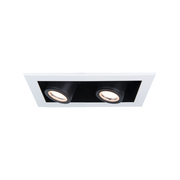 WAC MT-4210T Silo Multiples 2 Light IC Airtight Housing with Light Engine and Trim - White/Black