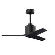 Matthews Fan Mollywood 42" Ceiling Fan - Matte Black/Matte Black
