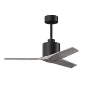 Matthews Fan Mollywood 42" Ceiling Fan - Matte Black/Barn Wood