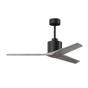 Matthews Fan Mollywood 52" Ceiling Fan - Matte Black/Barn Wood