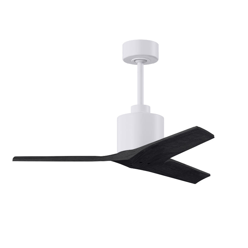 Matthews Fan Mollywood 42" Ceiling Fan - Matte White/Matte Black