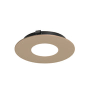Nora NAPF-3RPH 3" Apollo Round Flanged Pinhole Trim - Wheat Diffused
