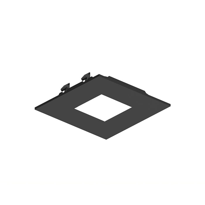 Nora NAPF-3SPH 3" Apollo Square Flanged Pinhole Trim - Black