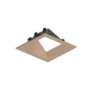 Nora NAPF-3SWW 3" Apollo Square Flanged Wall Wash Trim - Wheat Diffused
