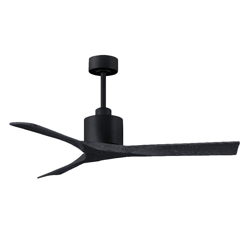 Matthews Fan Nan 52" Ceiling Fan - Matte Black/Matte Black