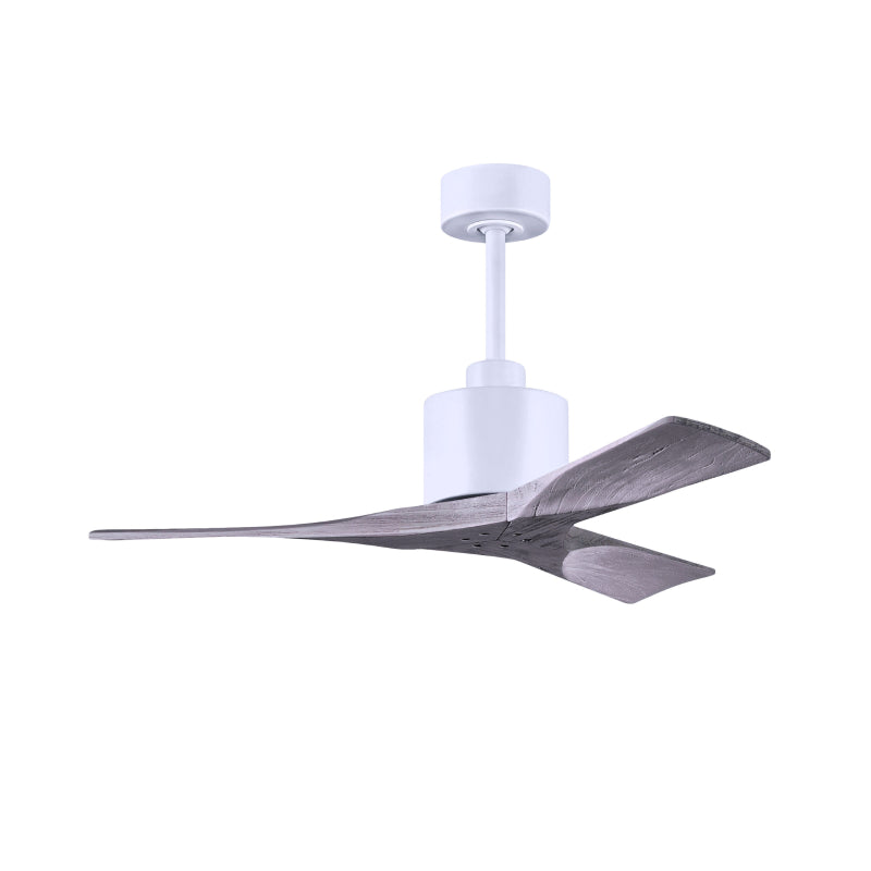 Matthews Fan Nan 42" Ceiling Fan - Matte White/Barn Wood