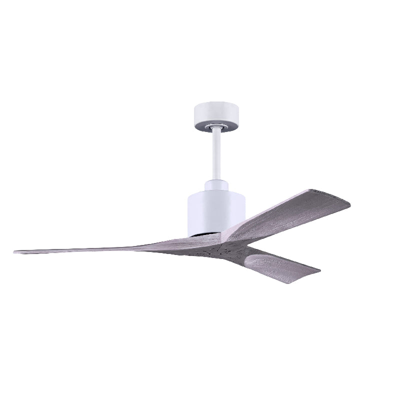 Matthews Fan Nan 52" Ceiling Fan - Matte White/Barn Wood