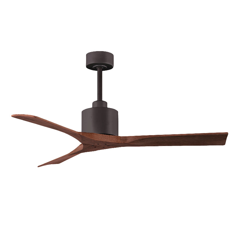 Matthews Fan Nan 52" Ceiling Fan - Textured Bronze/Walnut
