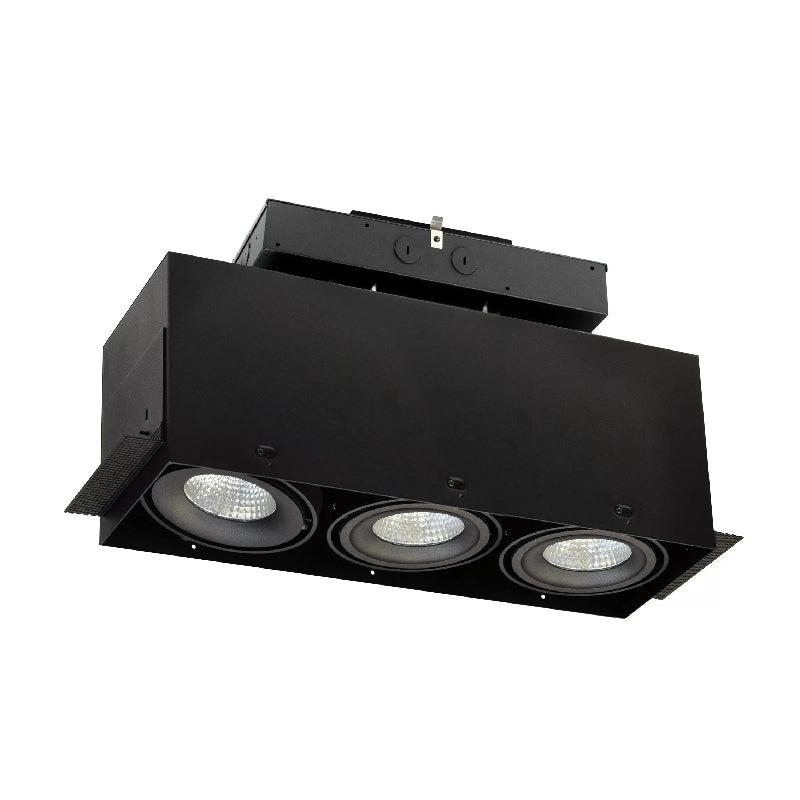 Nora NMRTLG-13 Trimless Three Head LED Multiple Lighting System 0-10V Dimming, 129-277V