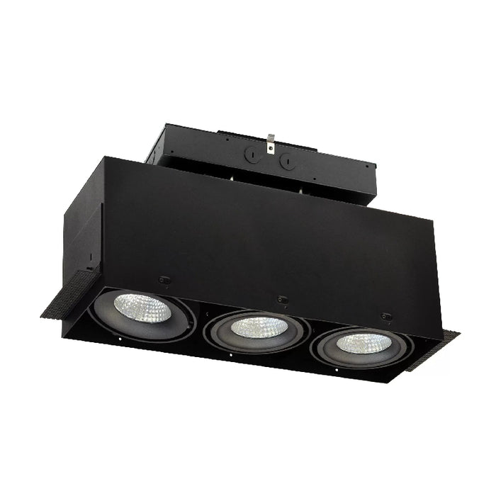 Nora NMRTLG-13 Trimless Three Head LED Multiple Lighting System 0-10V Dimming, 129-277V