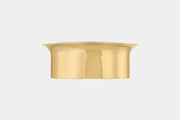 Hudson Valley 1714 Noxon 1-lt 14" LED Flush Mount - Aged Brass
