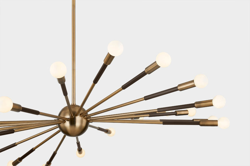 Troy F3051 Obie 22-lt 51" Chandelier