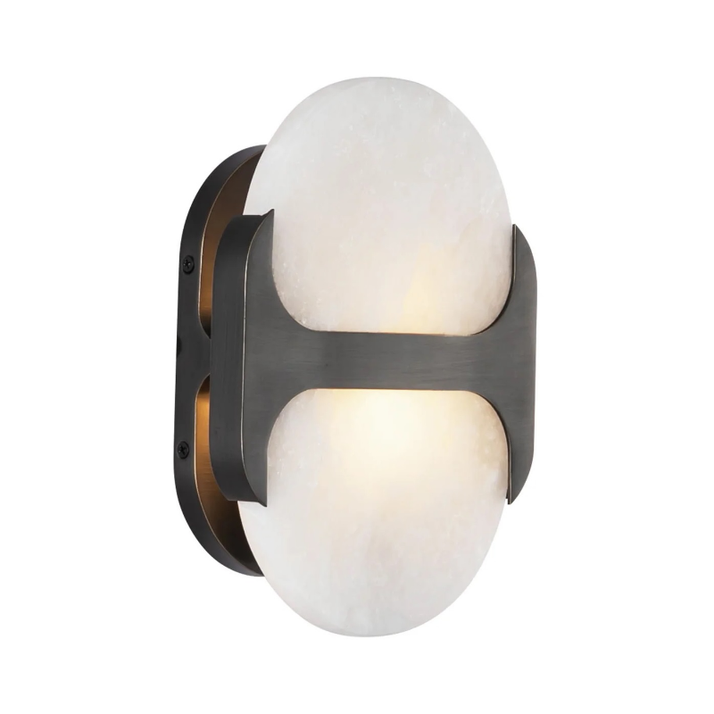 Alora WV357109 Odin 1-lt 9" Tall Wall/Vantiy - Urban Bronze